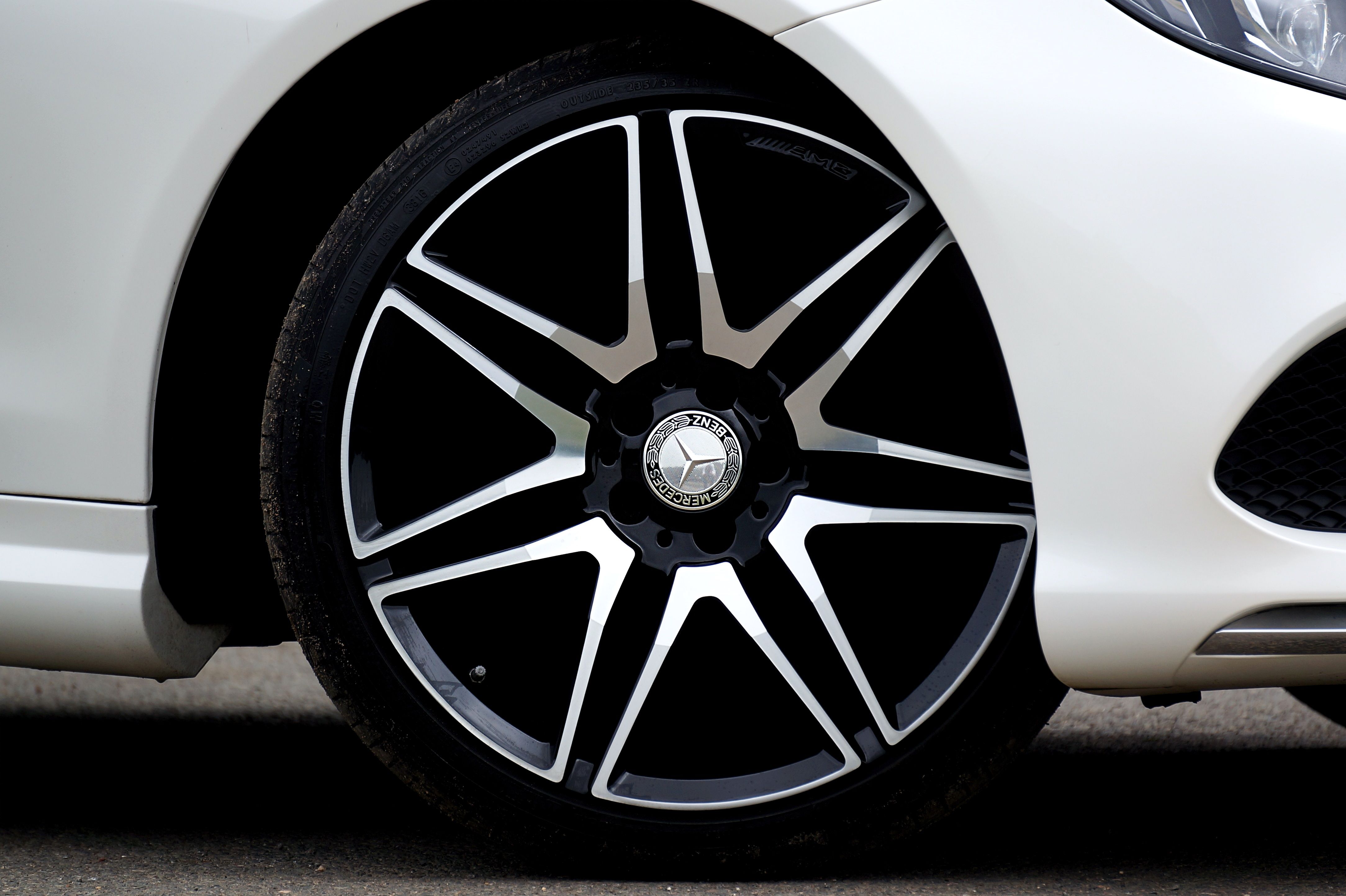 High-performance car tuned and road ready